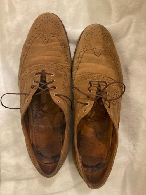 Brown Suede Dress Shoe